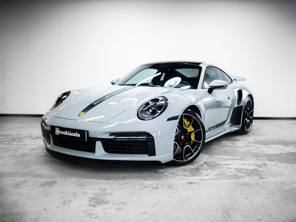 Porsche 911 Turbo S White