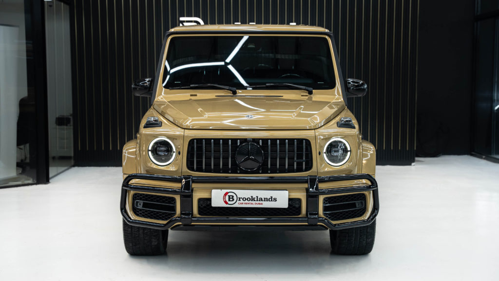 Mercedes G63 AMG Beige