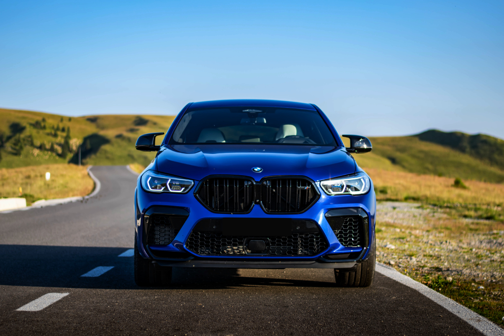 BMW X6 Blue