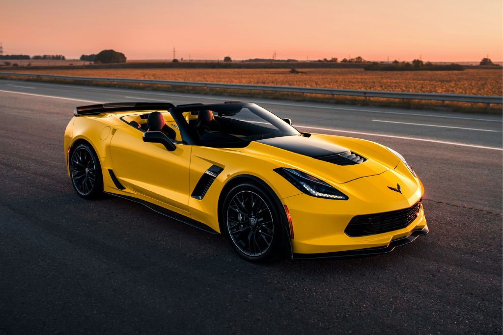 Chevrolet Corvette Yellow