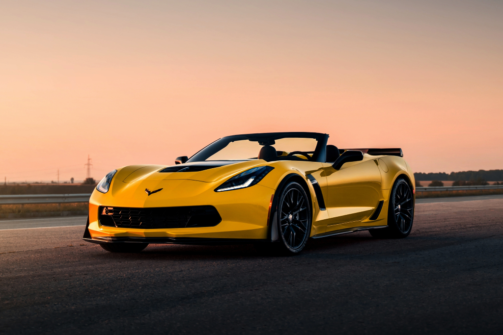 Chevrolet Corvette Yellow