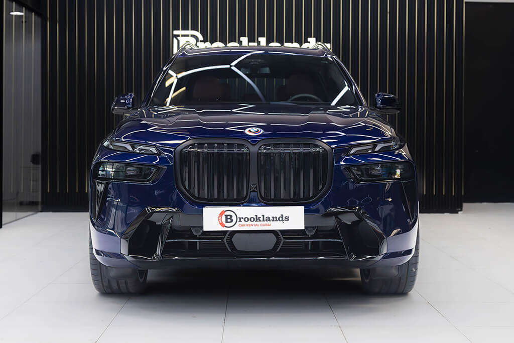 BMW X7 Restyling Dark Blue