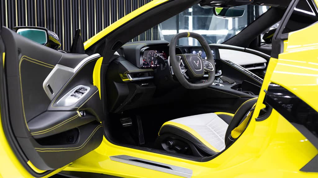 Chevrolet Corvette Yellow