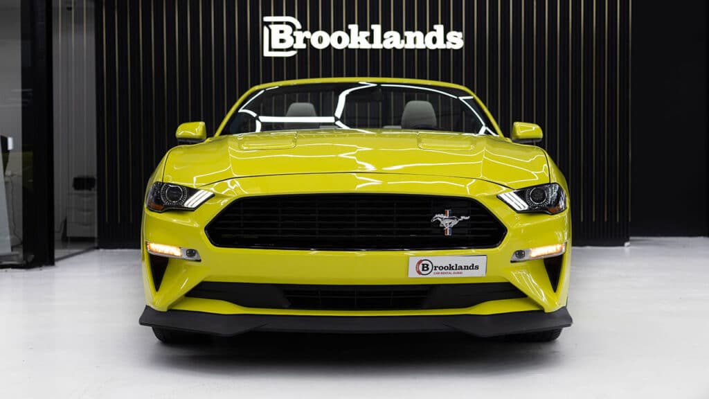 Ford Mustang Yellow