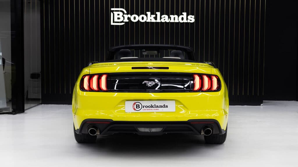 Ford Mustang Yellow