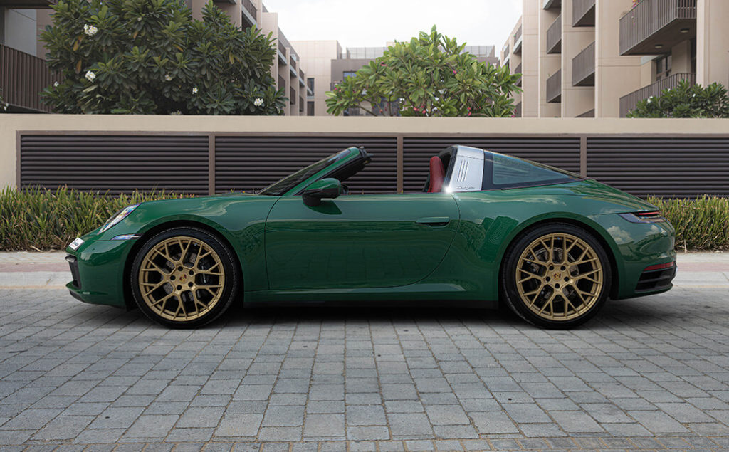 Porsche 911 Targa Green