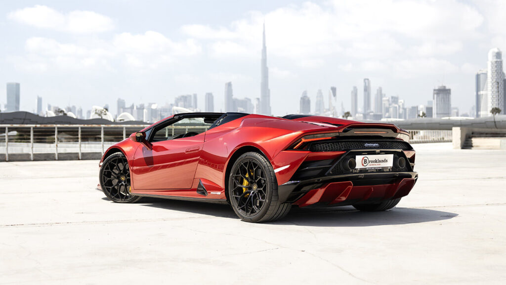 Lamborghini Huracan Evo Spyder Red