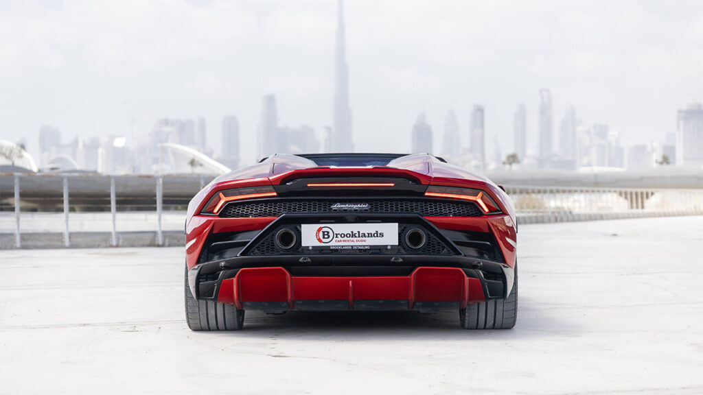 Lamborghini Huracan Evo Spyder Red