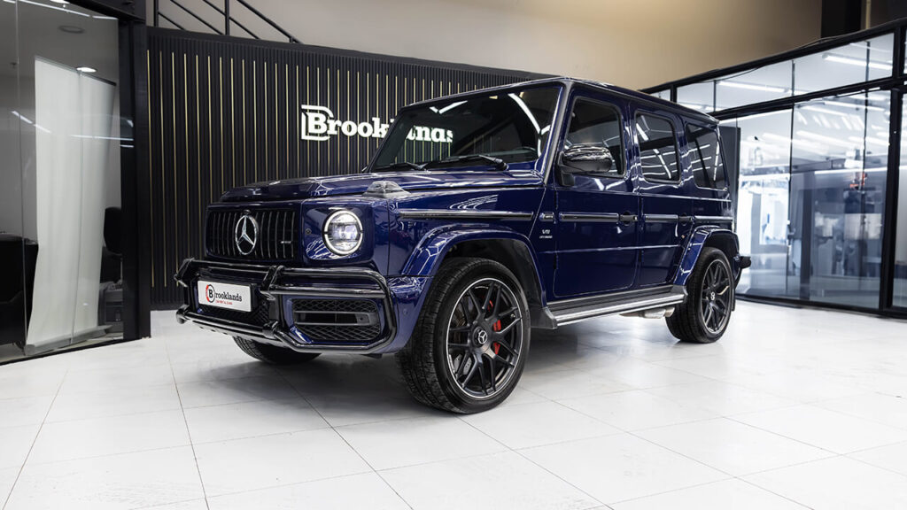 Mercedes G63 AMG Dark Blue