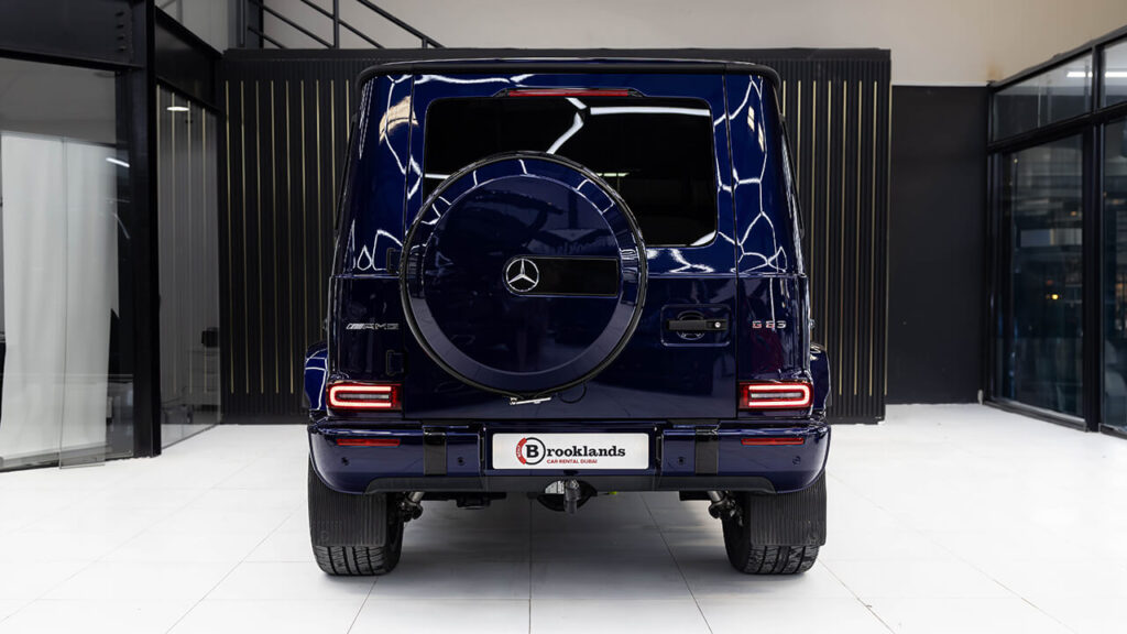 Mercedes G63 AMG Dark Blue