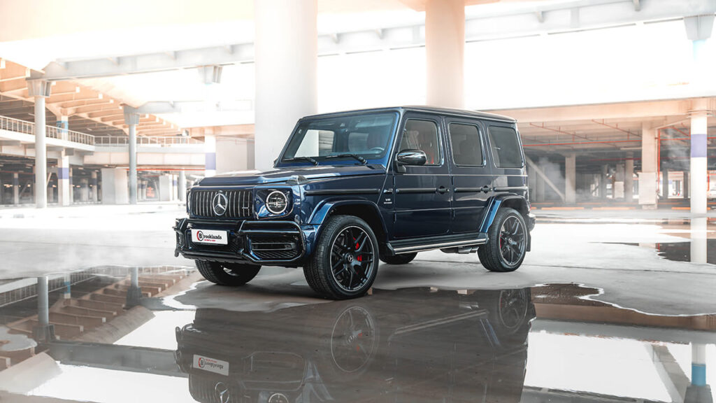 Mercedes G63 AMG Dark Blue