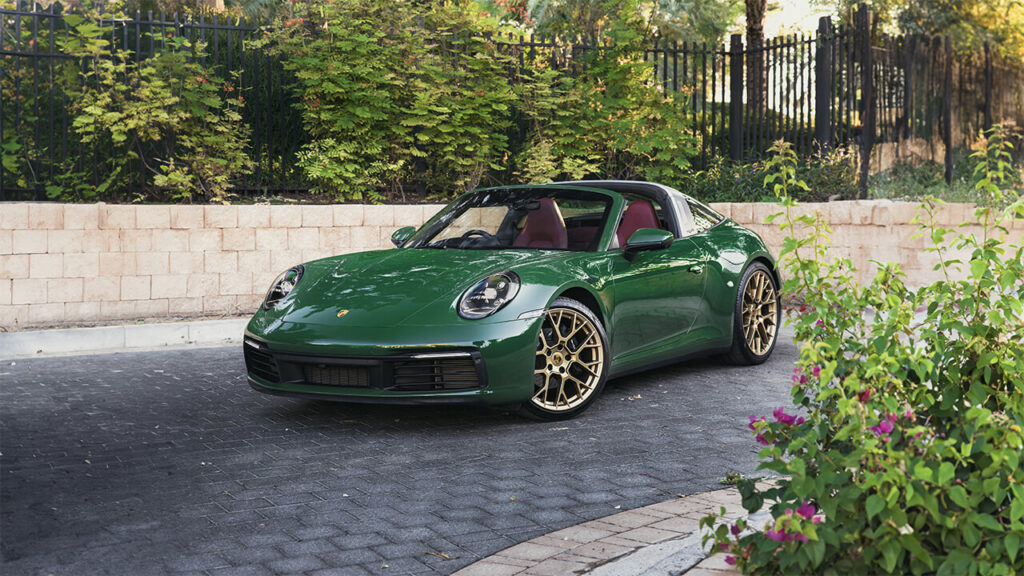 Porsche 911 Targa Green