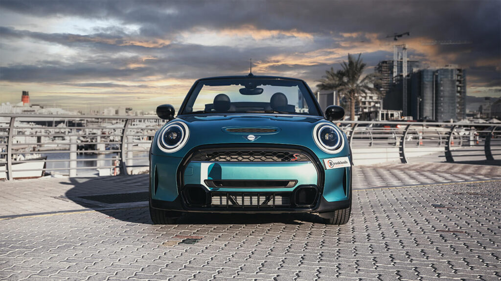 Mini Cooper S Convertible Blue