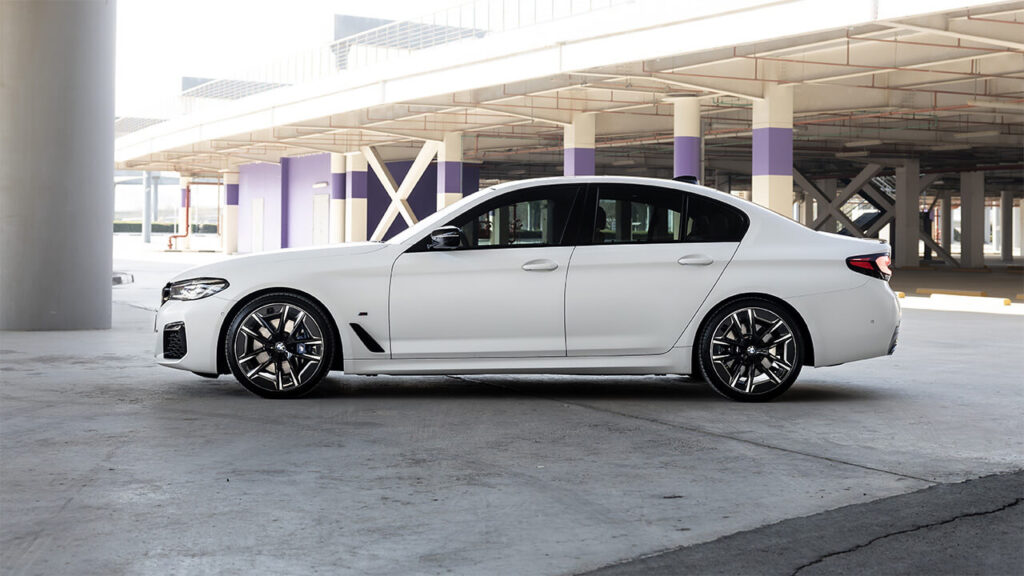 BMW 530 White