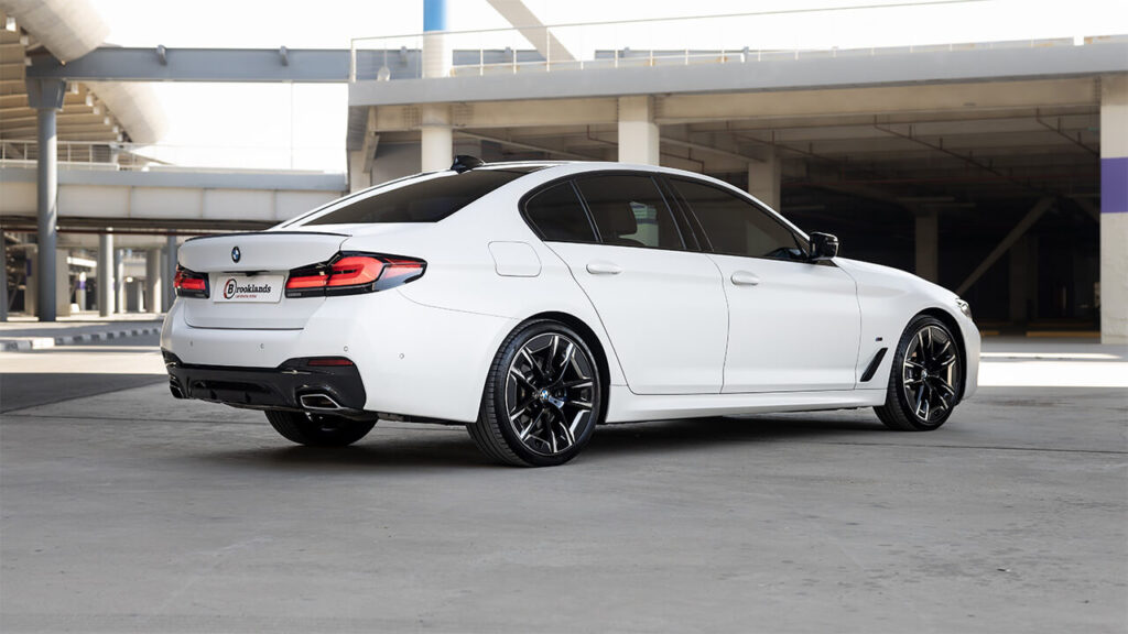 BMW 530 White