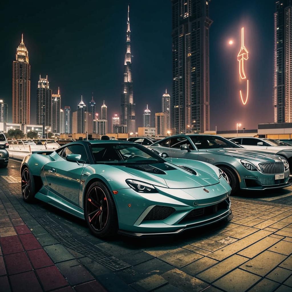  What types of cars are most often rented in Dubai?