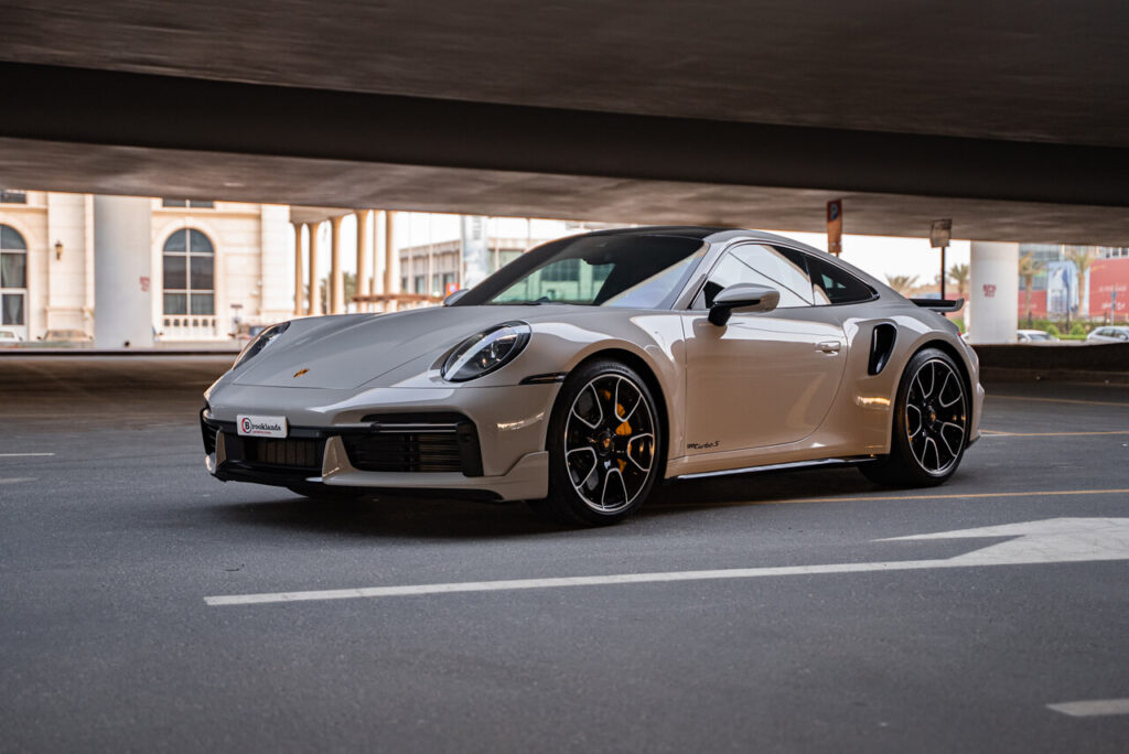 Porsche 911 Turbo S Grey