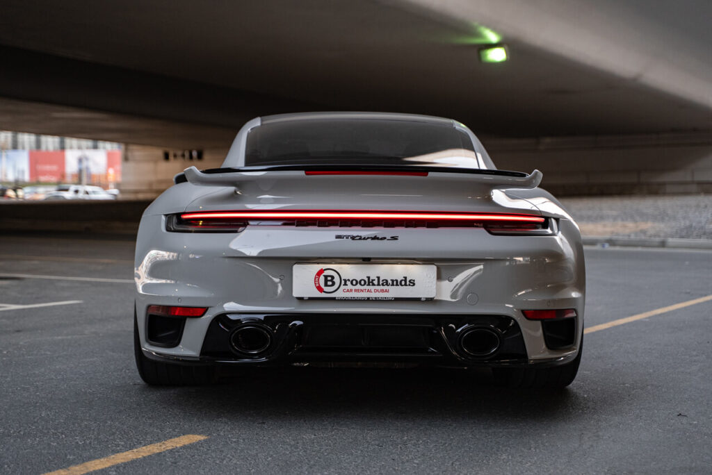 Porsche 911 Turbo S Grey