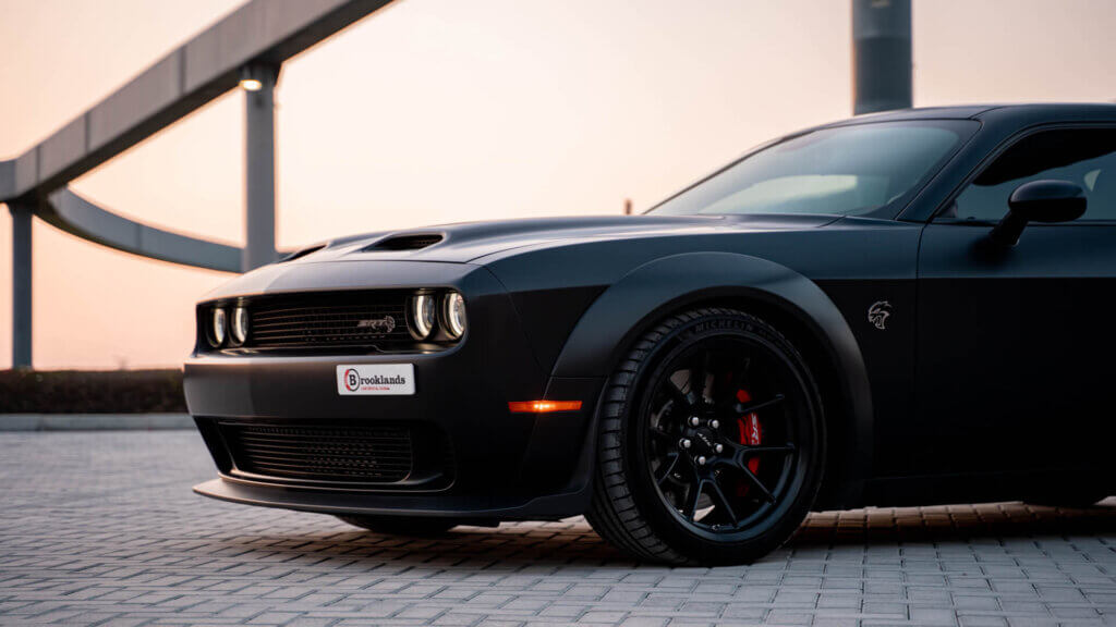 Dodge Challenger Black Hellcat Redeye