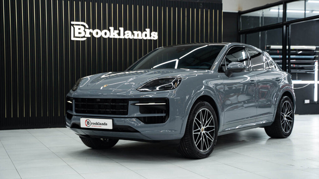 Porsche Cayenne Coupe Grey