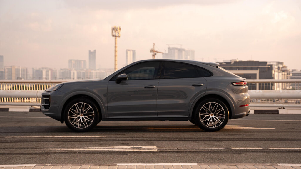 Porsche Cayenne Coupe Grey