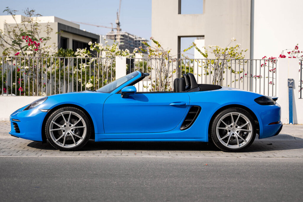 Porsche 718 Boxster Blue