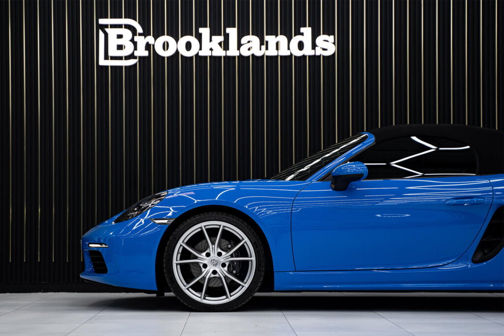 Porsche 718 Boxster Blue