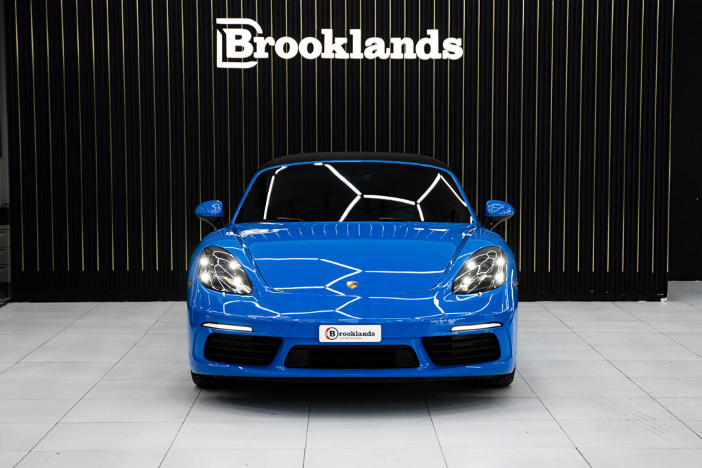 Porsche 718 Boxster Blue