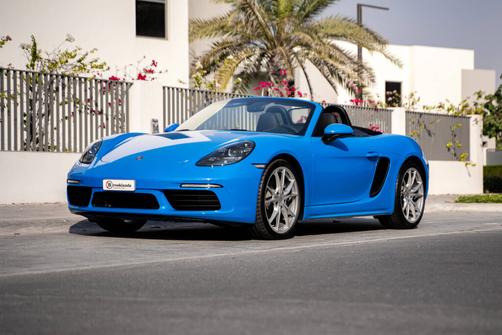 Porsche 718 Boxster Blue