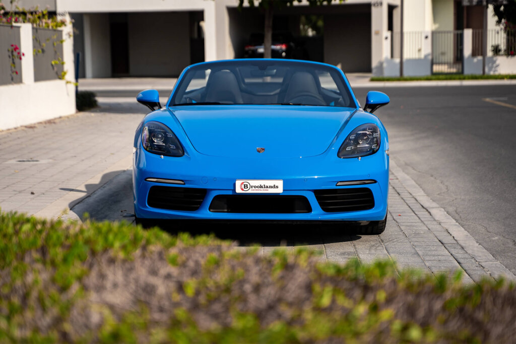 Porsche 718 Boxster Blue