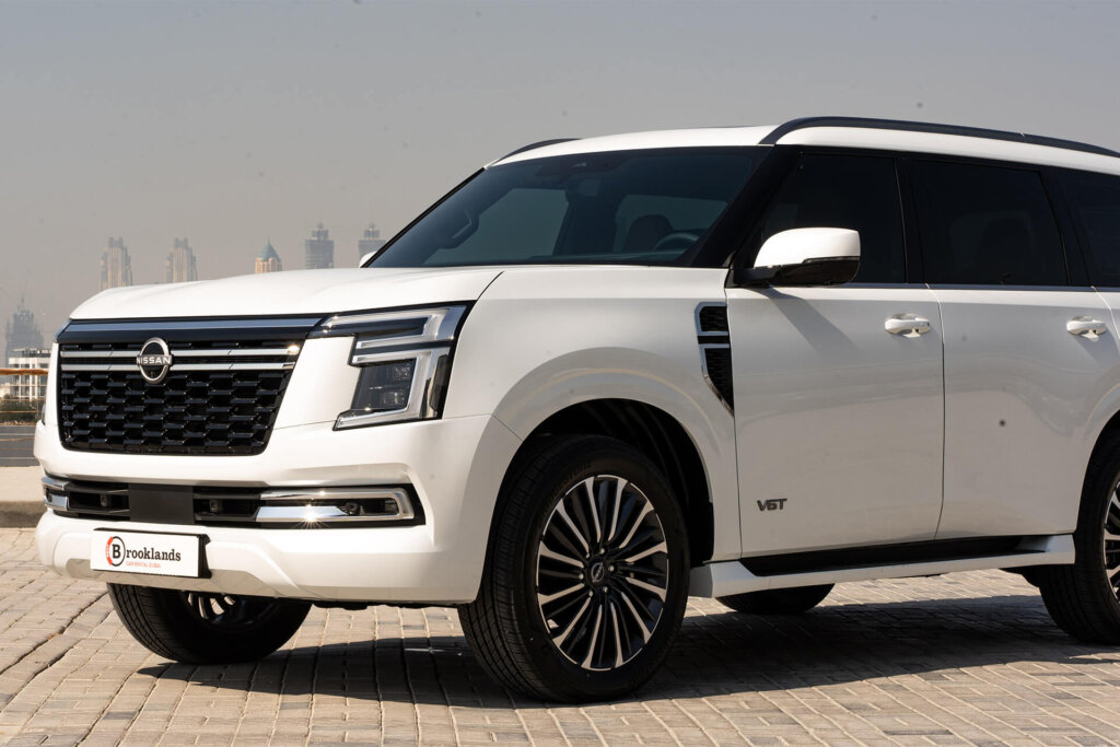 Nissan Patrol White Platinum City