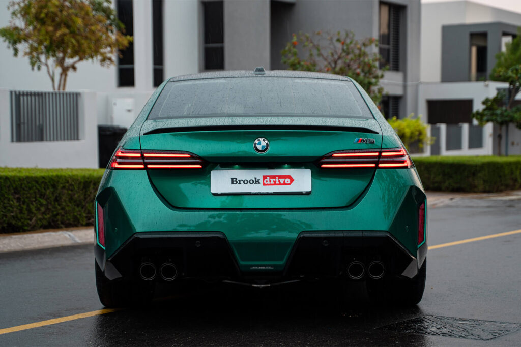 BMW M5 Green