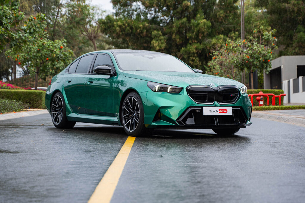 BMW M5 Green