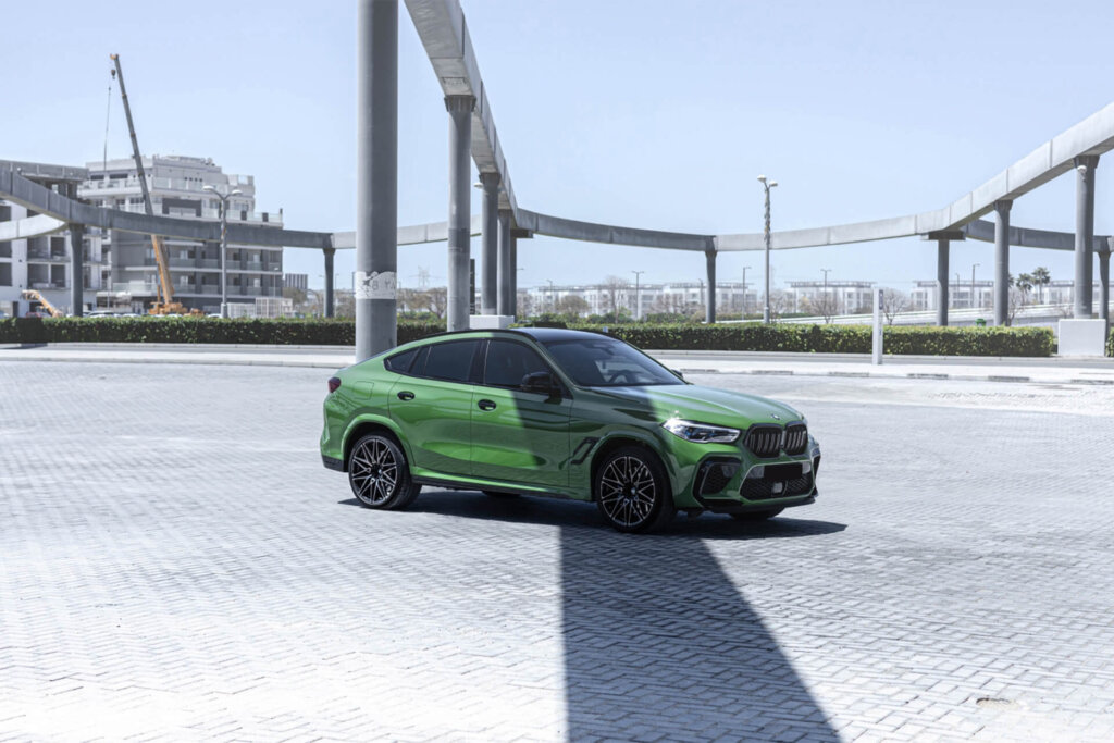 BMW X6M Green