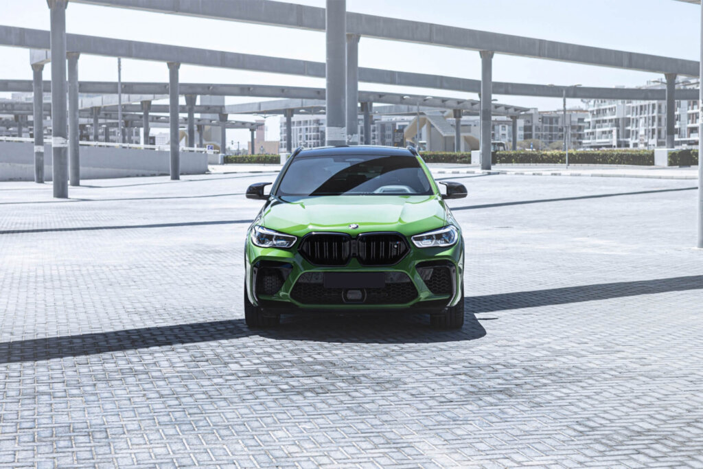 BMW X6M Green