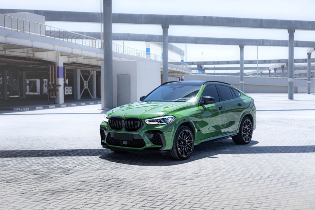 BMW X6M Green