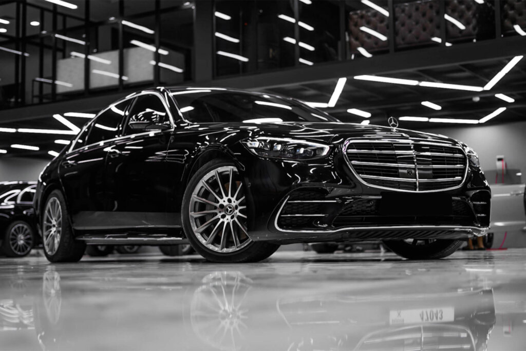 Mercedes S500 Black