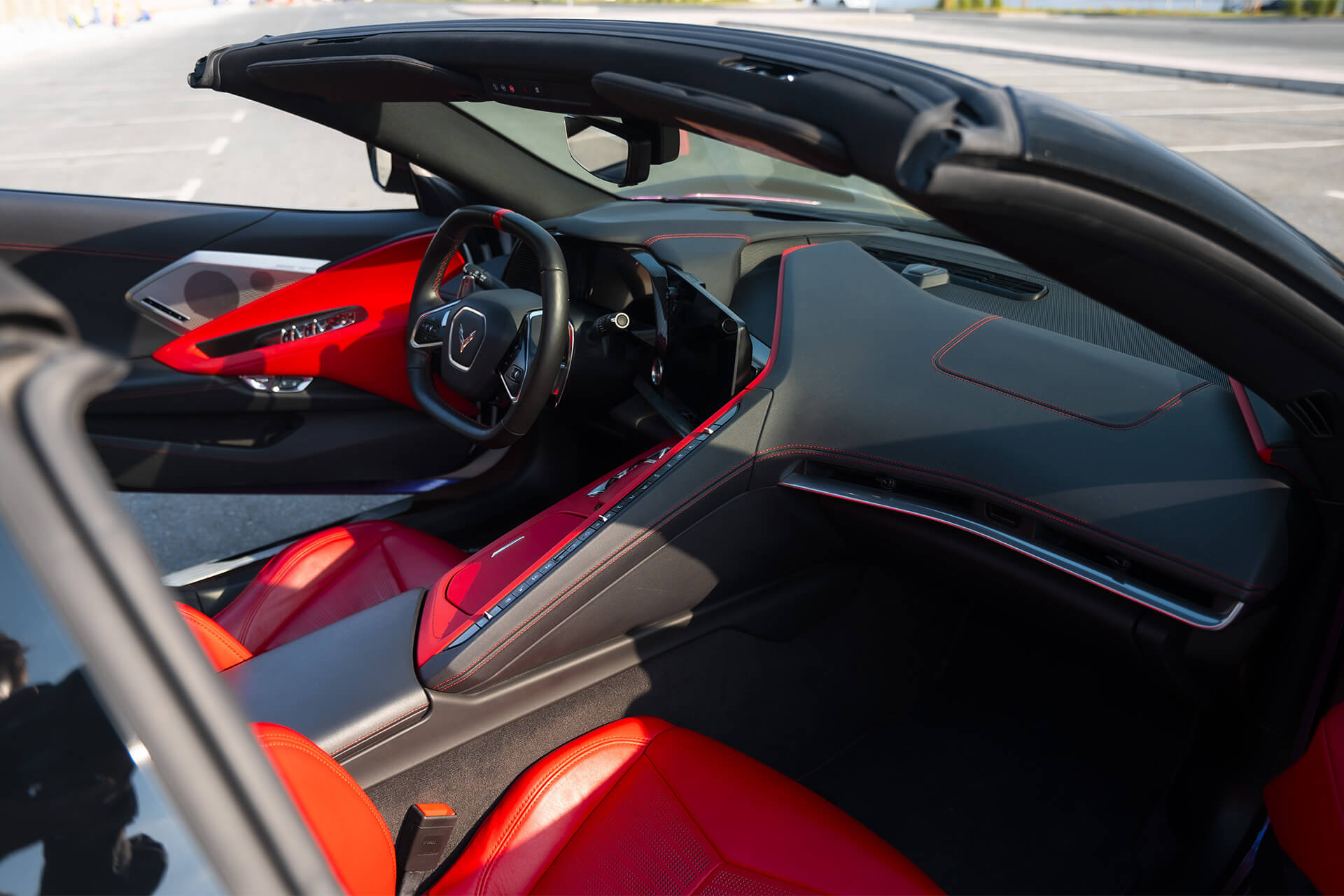 Chevrolet Corvette C8 Stingray Convertible Purple