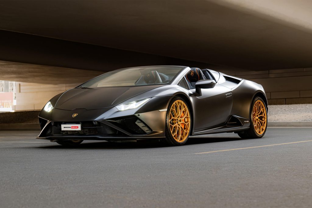 Lamborghini Huracan EVO Spider Matte Black