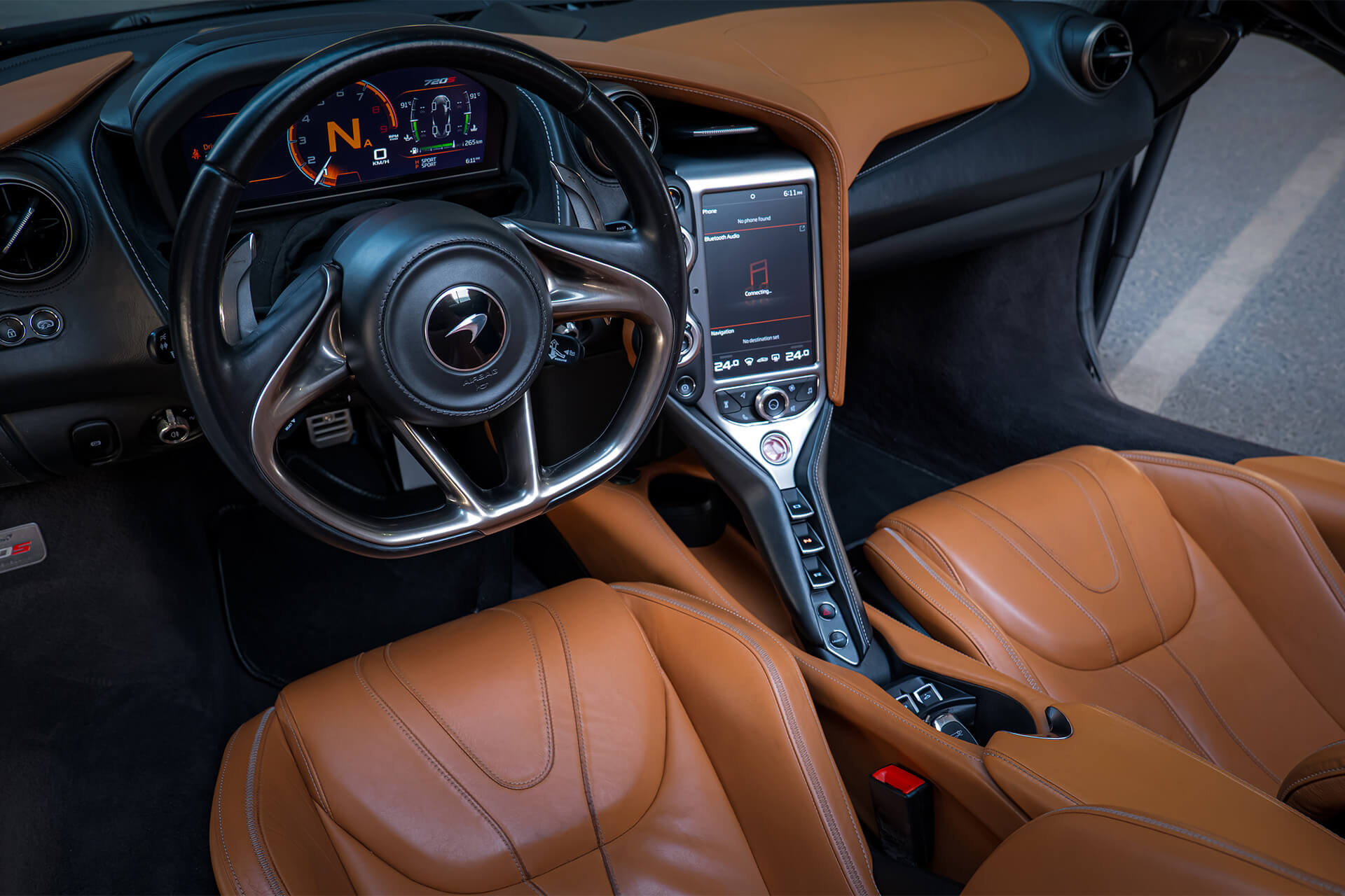 McLaren 720S Spider Amaranth Red