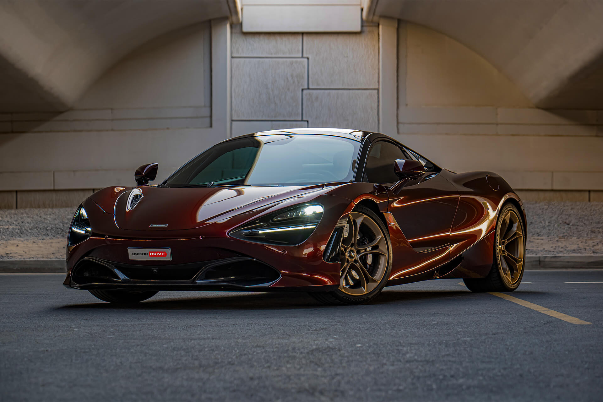 McLaren 720S Spider Amaranth Red