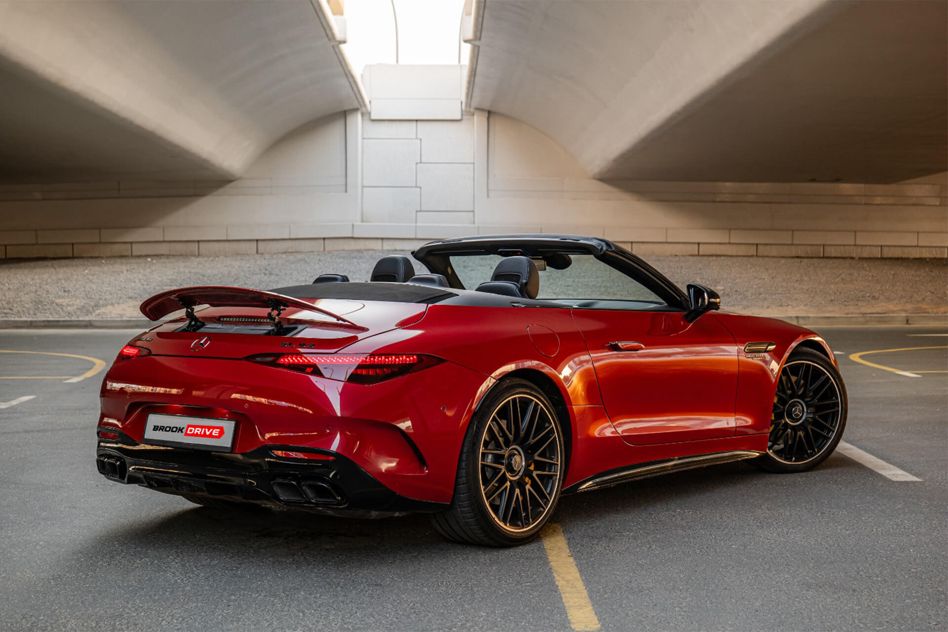 Mercedes SL63 AMG Patagonia Red Metallic