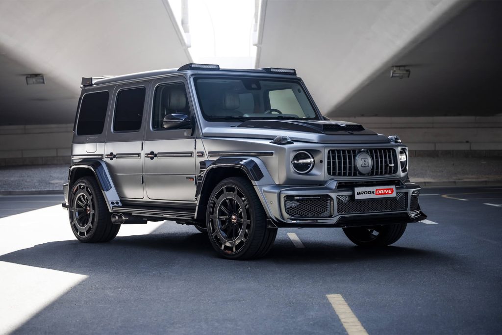 Mercedes G800 Brabus Selenite Grey Magno