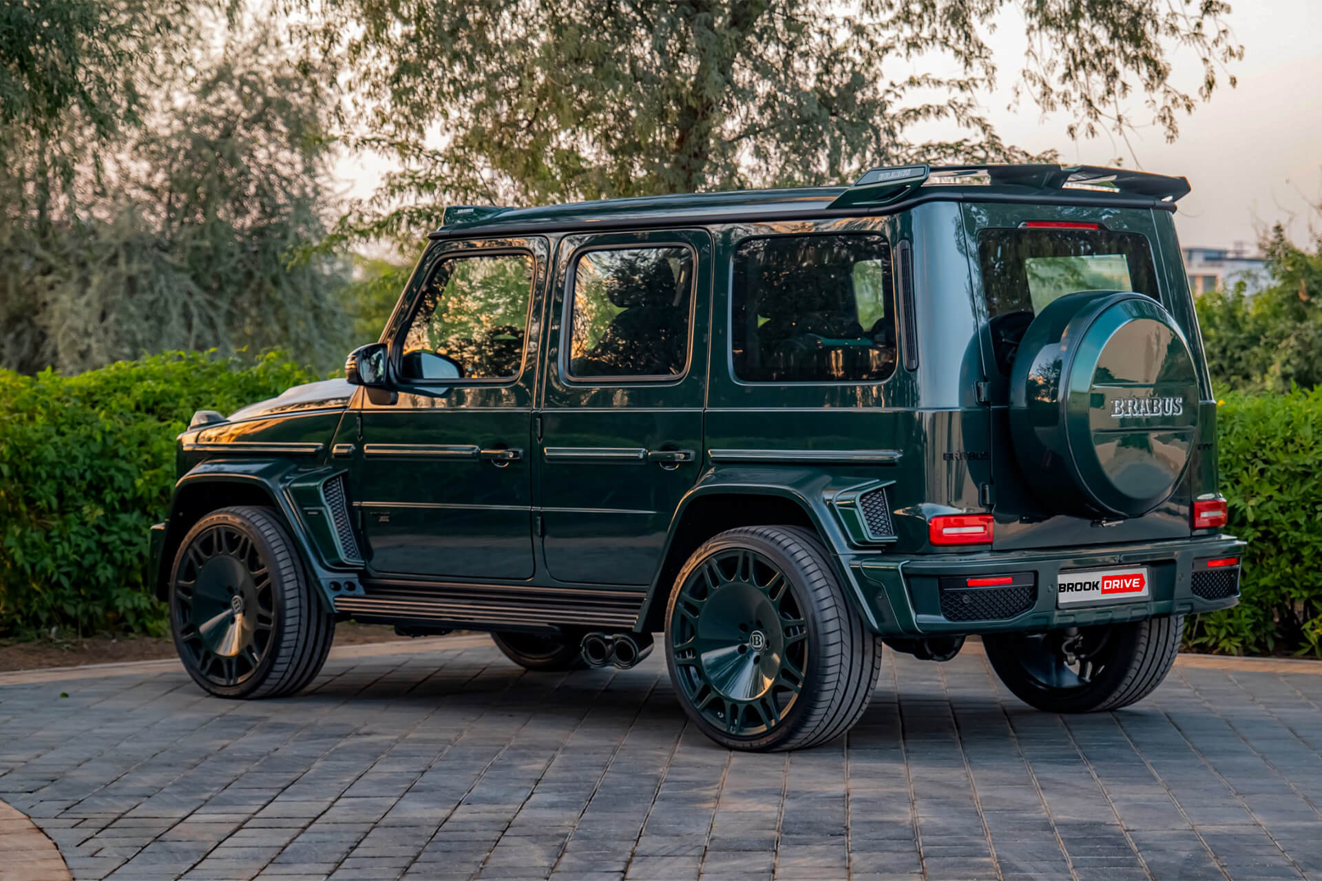 Mercedes G800 Brabus Emerald Green Metallic