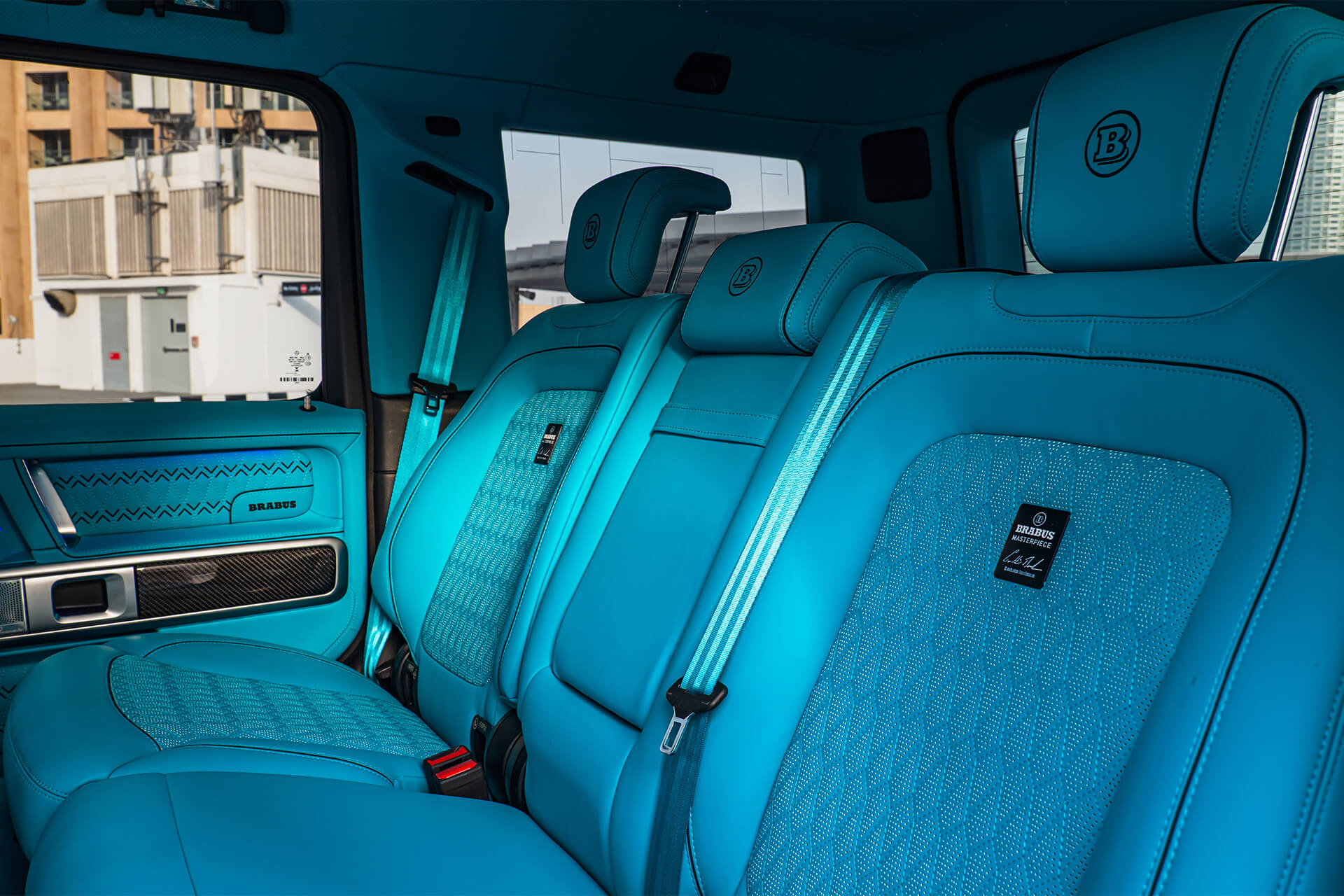 Mercedes G900 Brabus Rocket Turquoise