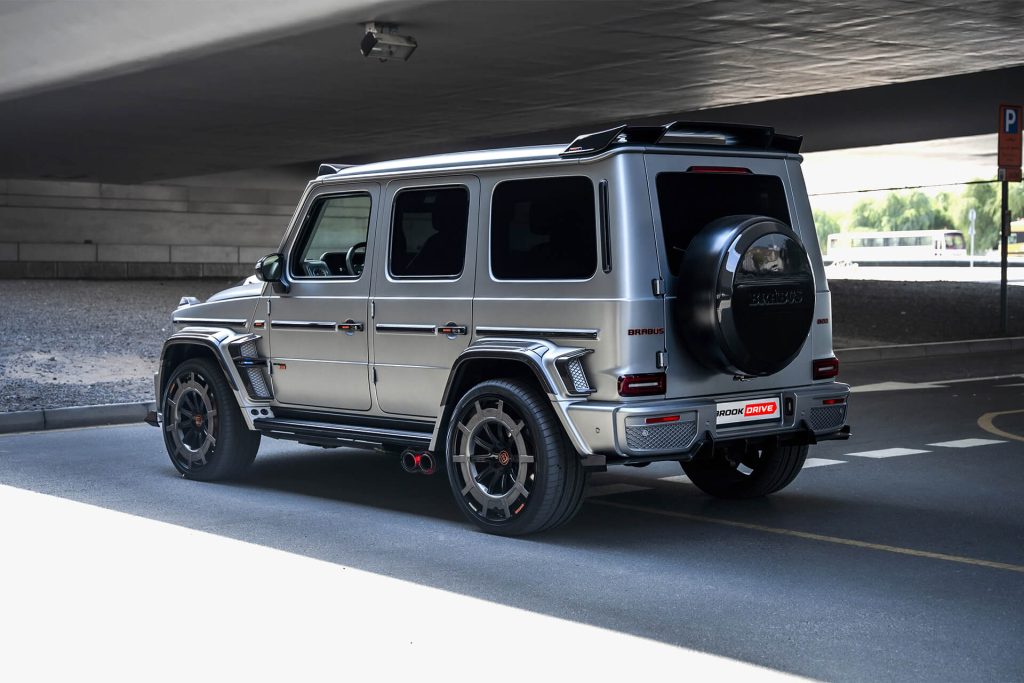 Mercedes G800 Brabus Selenite Grey Magno