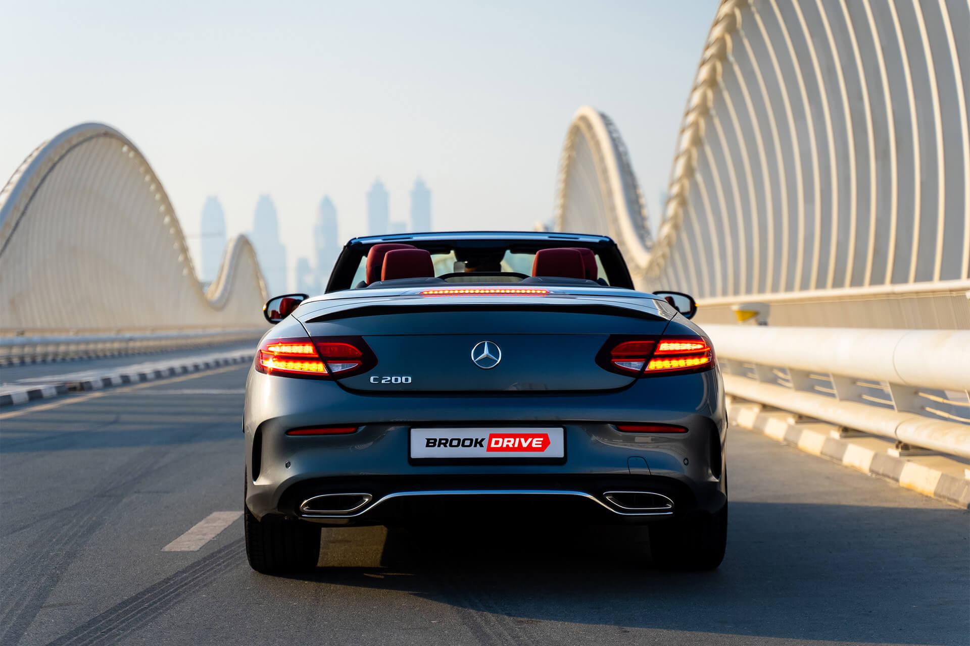 Mercedes C200 Convertible Selenite Grey Metallic