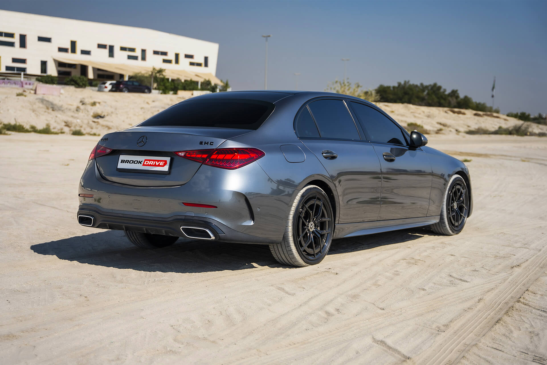 Mercedes C200 Silver Metallic