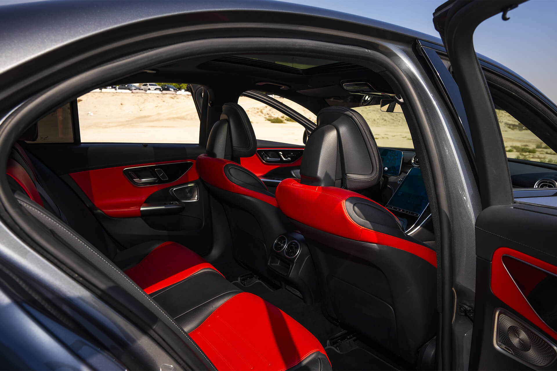 Mercedes C200 Silver Metallic