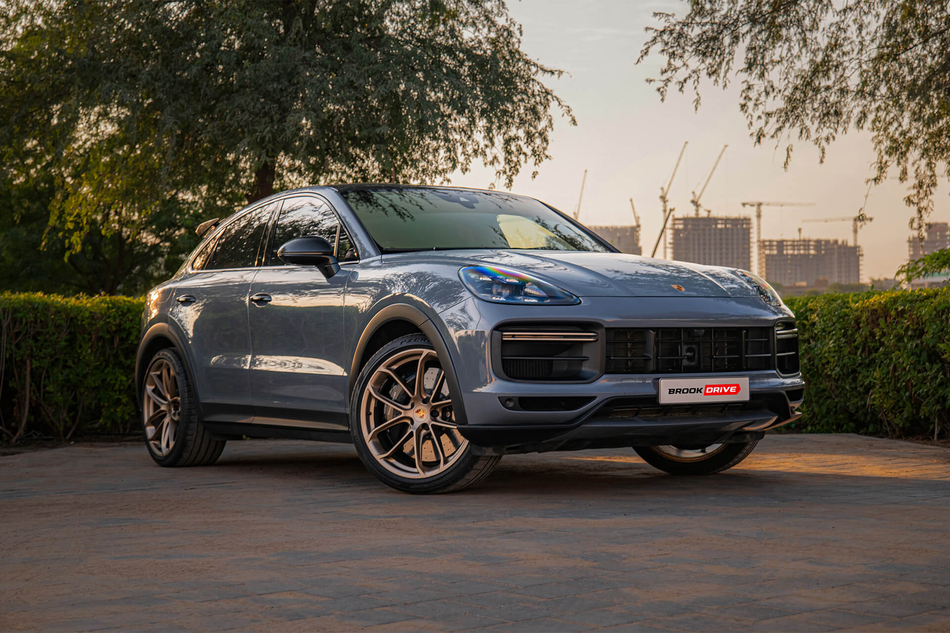 Porsche Cayenne Turbo GT Arctic Grey